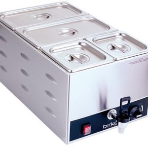 Birko Commercial Single Bain Marie with Tap