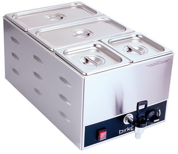 Birko Commercial Single Bain Marie with Tap
