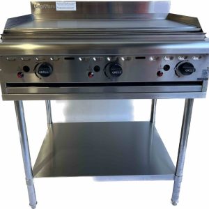 CaterWare Commercial Hotplate/Griddle with Stand 900mm HP90