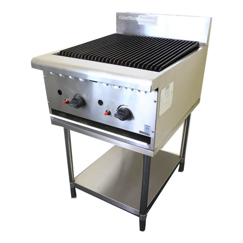 CaterWare Chargrill with Stand 600mm CW-GCG60