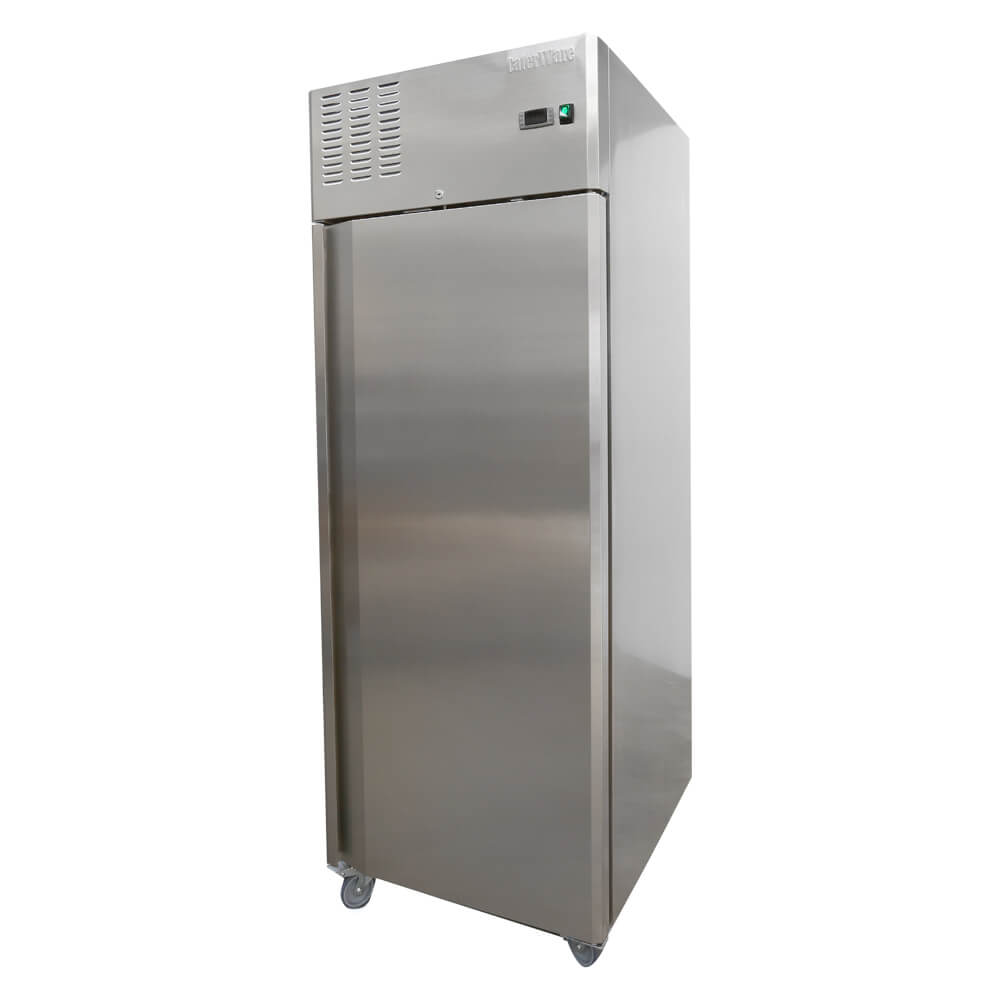CaterWare Commercial Single Door Upright Stainless Steel Fridge L700R2A