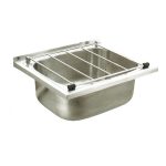 Global Tapware Cleaners Sink with Wall Bracket GI-CSG-WB