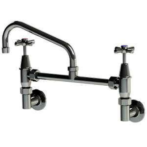 Global Tapware Exposed Elbow Wall Mount with 12” Spout GEC15G3012