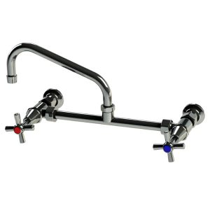 Global Tapware Exposed Wall Tap with 12” Spout GEC14G3012