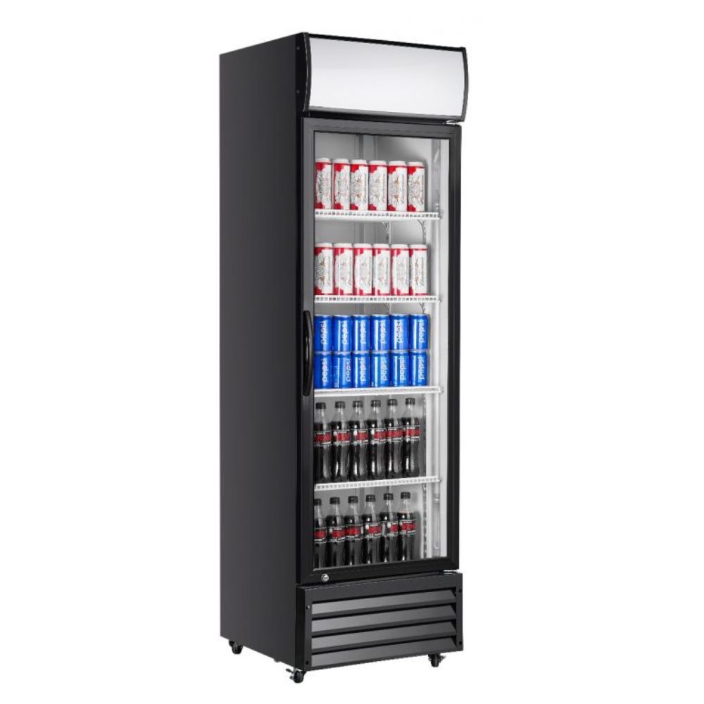 Atosa 380 Litre Upright Single Door Drink Display Fridge/Refrigerator P380WA