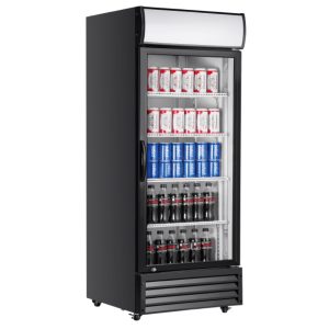 Atosa 600 Litre Upright Single Door Drink Display Fridge/Refrigerator P600WB