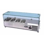 Atosa 1205mm Counter Top Salad Bar Takes 4x1/3 GN Pans (ESL3881)