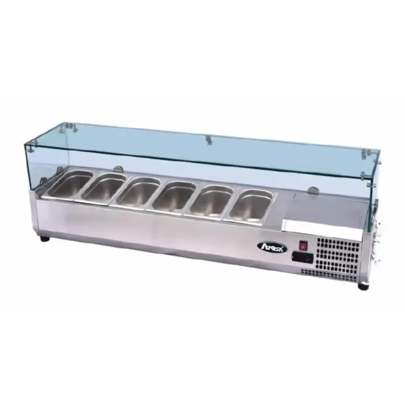 Atosa 1505mm Counter Top Salad Bar Takes 6x1/3 GN Pans (ESL3884)