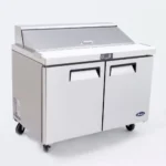 Atosa 1530mm Sandwich Prep Fridge 2 Door 487Ltr (MSF8303)