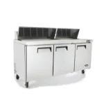 Atosa 1846mm Sandwich Prep Fridge 3 Door 598Ltr (MSF8304)
