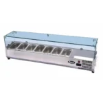 Atosa 2005mm Counter Top Salad Bar Takes 9x1/3 GN Pans (ESL3890)
