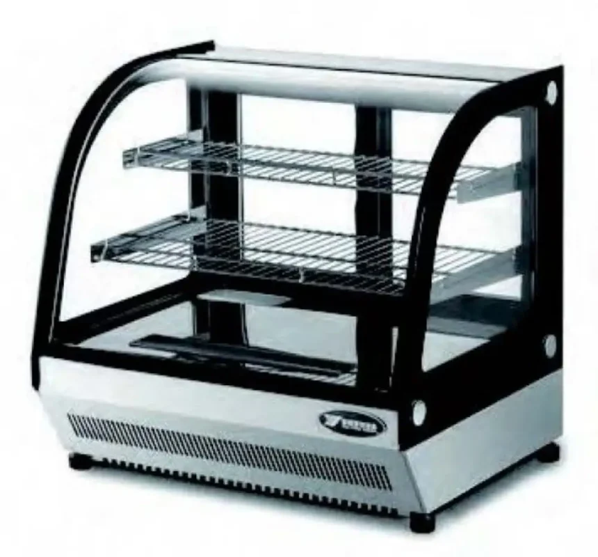 Atosa 700mm Cake Display Fridge Counter Curved 110Ltr (TY110L)