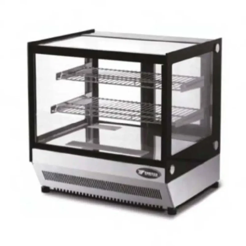 Atosa 700mm Cake Display Fridge Counter Square 120Ltr (TF120L)