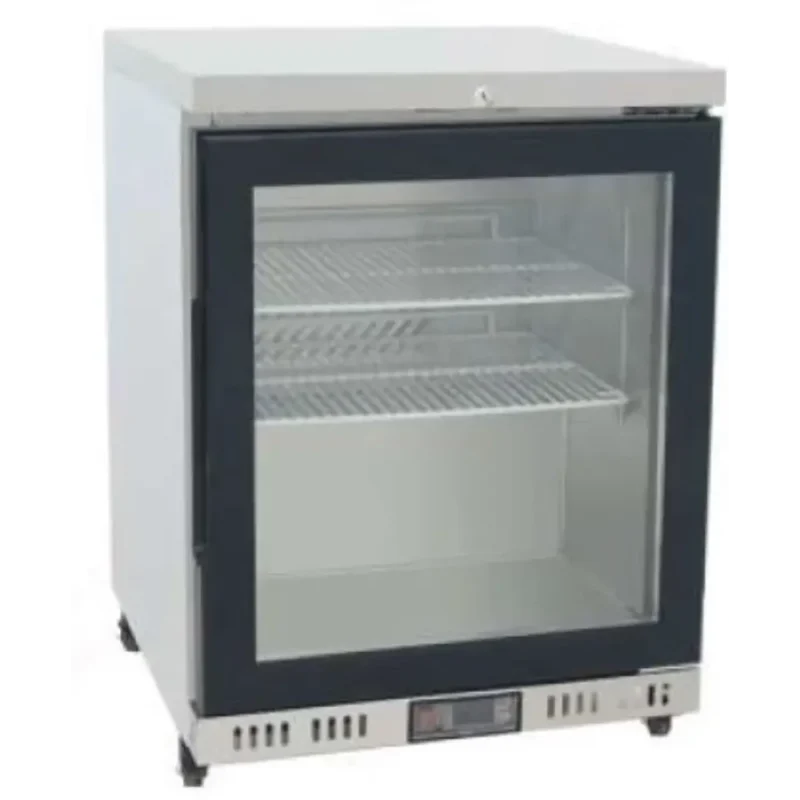 Atosa Single Glass Door Under Bar Freezer MBC24FG