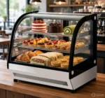 Atosa 900mm Cake Display Fridge Counter Curved 130Ltr (TY130L) - Image 2