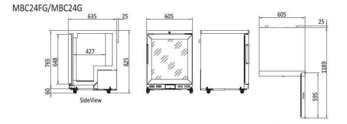 MBC24FG_chiller_fridge_spec_sheet