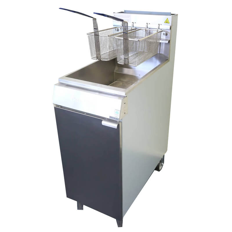 CaterWare 3 Burner Gas Deep Fryer CW-GF3