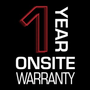 1 Year Onsite Warranty