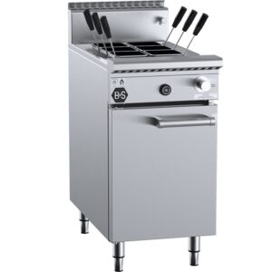 B&S Pasta Cooker 6 Basket Black PC-6