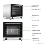 YXD-1AE Electric Oven Features