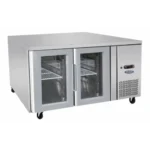 Atosa Fridge Under Bench 2 Glass Door 282Ltr (EPF3721)