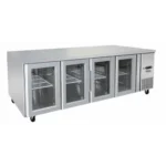 Atosa Fridge Under Bench 4 Glass Door 560Ltr (EPF3741)