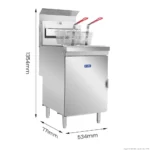 RC400TE Split Pan Fryer