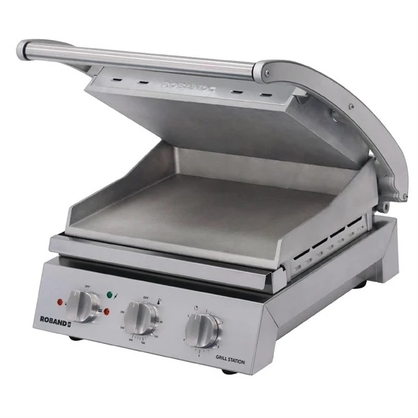 Roband Contact Grill/Toaster 6 Slice Smooth Plate (GSA610S)