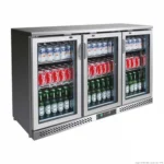 Thermaster-Bar-Fridge-Stainless-Steel-3-Hinged-Doors-320Ltr-(SC316SG)_Caterware