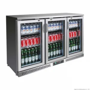 Thermaster-Bar-Fridge-Stainless-Steel-3-Hinged-Doors-320Ltr-(SC316SG)_Caterware