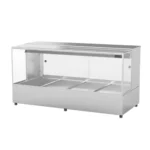 Woodson 1355mm 4 Bay Square Hot Food Display (W.HFSQ24)