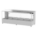 Woodson 1680mm 5 Bay Square Hot Food Display (W.HFSQ25)