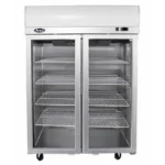 Atosa-900Ltr-Top-Mounted-Upright-2-Glass-Door-Freezer-(YCF9408)-Caterware