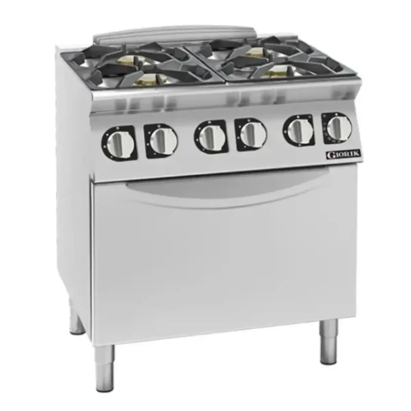 Giorik 4 Gas Burner on Electric Oven (CG940ET)
