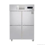 Thermaster-1000Ltr-Tropicalised-Stainless-Steel-Upright-Fridge-4-x-1:2-Doors-(SUC1000)_Caterware
