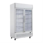 Polar-Upright-Display-Fridge-Double-Door-950Ltr-(GE580-A)_Caterware