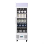 Polar G-Series White Upright Single Door Display Fridge (DM075-A)