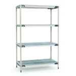 Metro Max Q 4 Tier Polymer Shelving