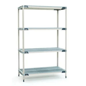 Metro Max Q 4 Tier Polymer Shelving