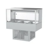 Woodson 1030mm Square Glass Cold Food Display 3 Bay (WR.CFSQ23)