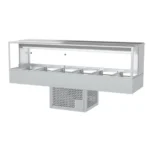 Woodson 2005mm Square Glass Cold Food Display 6 Bay (WR.CFSQ26)