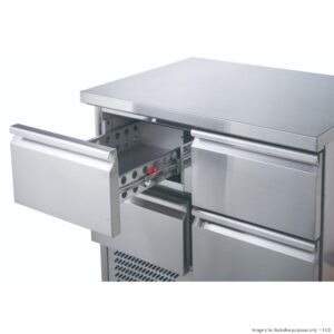 xgns900-Bench Fridge with Drawers