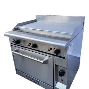 CaterWare Commercial Hotplate/Griddle with Oven GHPO90