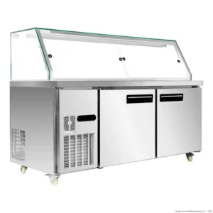 Thermaster-1800mm-Premium-Kebab:Noodle:Salad-Bar-Display-Fridge-5x1:1-GN-(PG180FA-XG)_Caterware