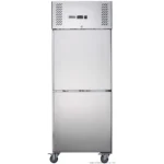 FED-X-650Ltr-Upright-Freezer-Stainless-Steel-2-Door-(XURF650S1V)-Caterware