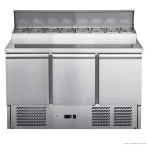 FED-X-Three-Door-Salad-Prep-Fridge-(XGNS1300D)_Caterware
