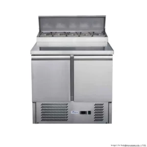 FED-X-Two-Door-Salad-Prep-Fridge-(XGNS900D)_Caterware