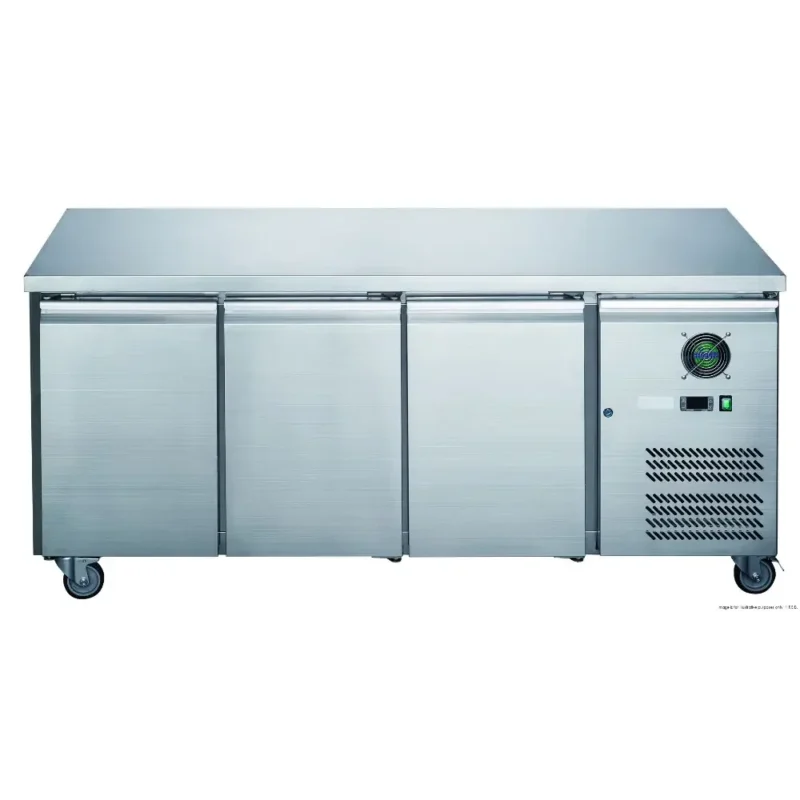 FED-X-Underbench-Freezer-3-Door-Stainless-Steel-GN-Compatible-(XUB7F18S3V)_Caterware