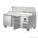 (XSS7C13S2V) 2 Door Sandwich Counter Stainless Steel
