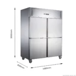 XURC1410S2V Upright Storage Fridge